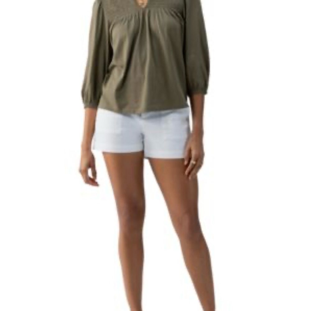 Olive Green Blouse